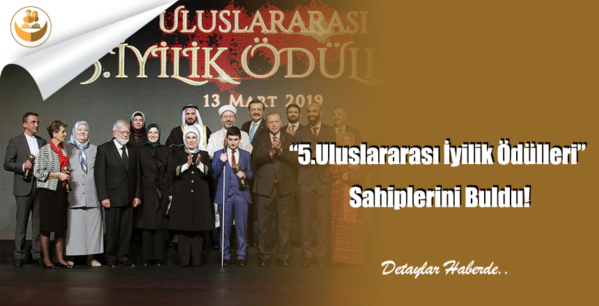 “5.Uluslararası İyilik Ödülleri” Sahiplerini Buldu!