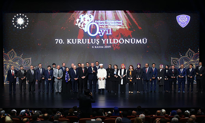 Ankara Üniversitesi İlahiyat Fakültesi 70’inci Yıl Kutlama Töreni yapıldı