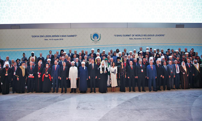 Diyanet İşleri Başkanı Erbaş, Dünya Dini Liderleri Bakü Zirvesi’ne Katıldı