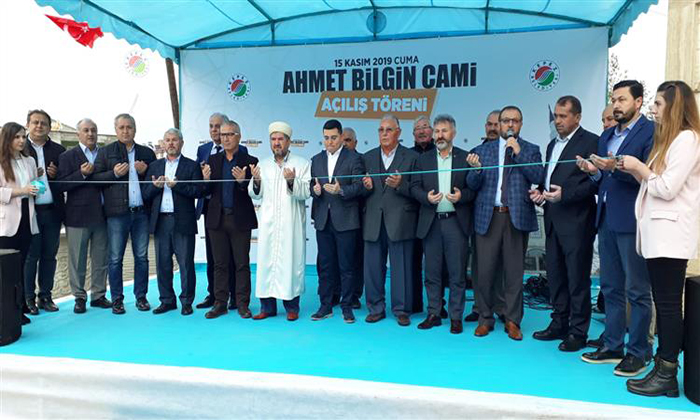 Antalya Ahmet Bilgin Camii’nin Açılışı Dualar Eşliğinde Yapıldı