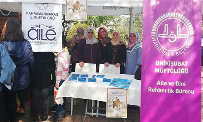 Kahramanmaraş İl Müftülüğümüz Kitap Fuarında Adrb Tanıtım Standı Açtı