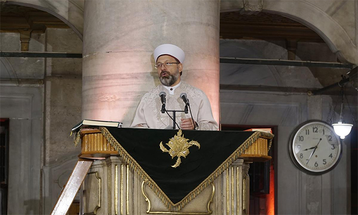 Mevlid Kandili Başkan Erbaş’ın Katılımıyla Dualarla İdrak Edildi