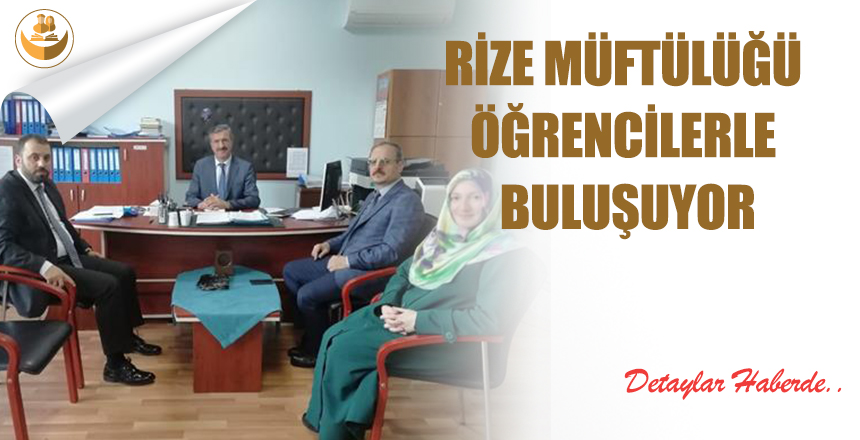 Rize Müftülüğü Öğrencilerle Buluşuyor