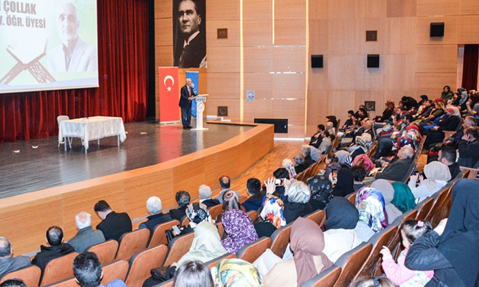 Dr. Çollak: “Kur’an-I Kerim Kişinin Hem Dünyasını ve Hem De Ukbasını İmar Eder”