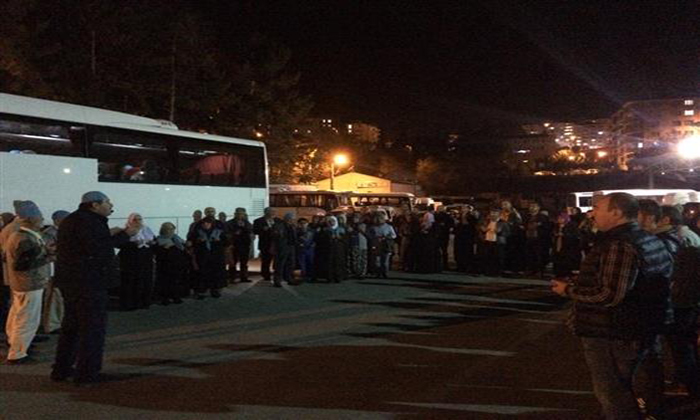 Umreciler Kutsal Topraklara Dualarla Uğurlandı..