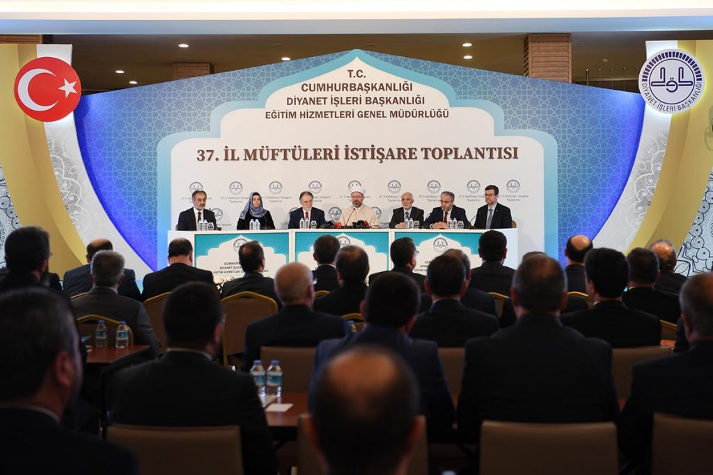 Diyanet İşleri Başkanlığı, 37. İl Müftüleri İstişare Toplantısı Sonuç Bildirgesi