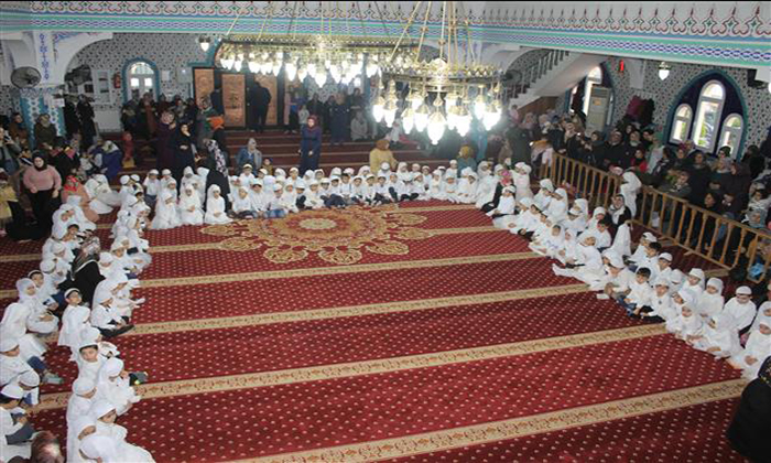 Tomurcuk 4-6 Yaş Kur’an Kursu, Amin Alayı Düzenledi..