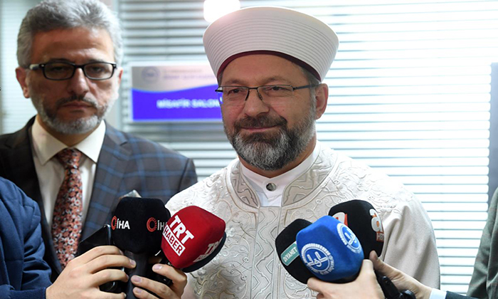 Erbaş, “Yegane Gayemiz, Vatandaşlarımızın Namazlarını Sağlıklı Bir Şekilde Kılmalarını Sağlamak”