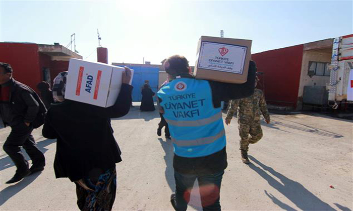 Rasulayn ve Tel Abyad Bölgesindeki İhtiyaç Sahiplerine Yardım Eli