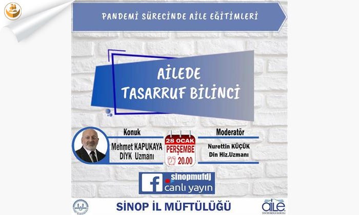 Ailede Tasarruf Bilinci – Canlı Yayın (28 Ocak 2021 – 20:00)