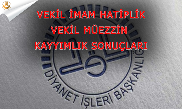 DİB, Vekil İmam-Hatip ve Müezzin Kayyımlık Sınav Sonuçları Açıklandı