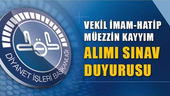 Sakarya Müftülüğü, Vekil İmam Hatip ve Vekil Müezzin Kayyım Alım İlanı