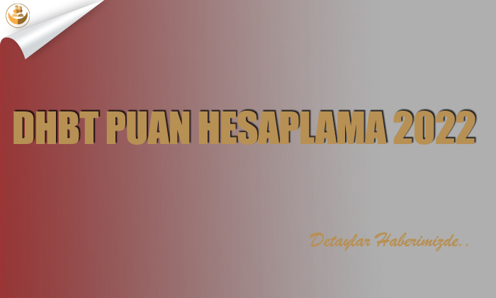 DHBT Puan Hesaplama 2022