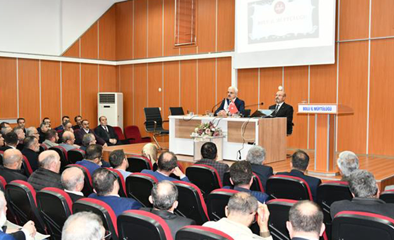 Bolu Valisi Kılıç Din Görevlileri İle Bir Araya Geldi