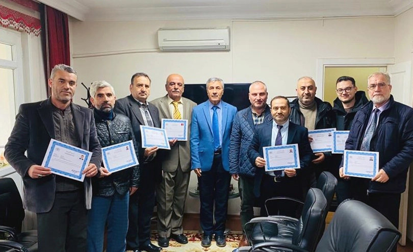 Tekirdağ’da din görevlilerine ödül verildi