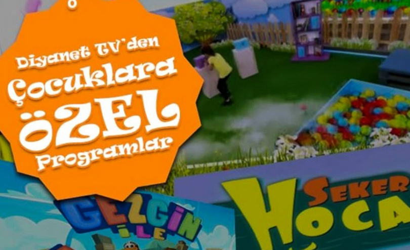 Çocuklar Diyanet TV’nin tatil ekranıyla eğlenirken öğrenmenin keyfini yaşadı