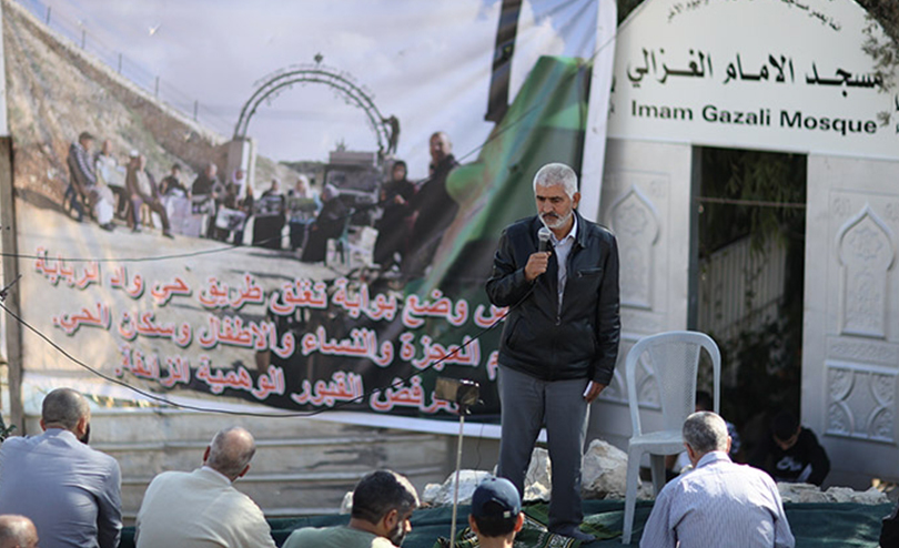 Filistinliler, işgalcileri protesto etti