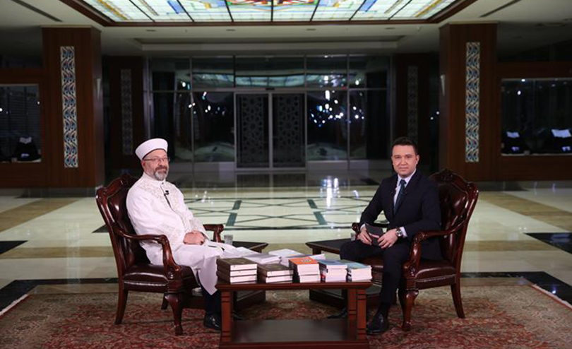 Diyanet İşleri Başkanı Erbaş, TRT Haber’e Konuk Oldu