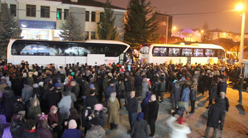 Umrecilerimiz Kutsal Topraklara Dualarla Uğurlandı