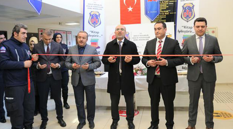 İl Müftüsü Lütfü İmamoğlu Kütüphane Açılışına Katıldı