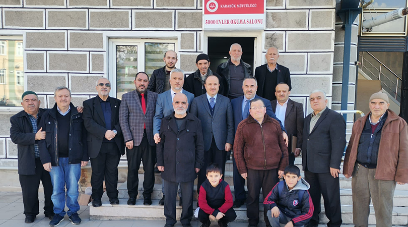 5000 Evler Merkez Camii Kütüphanesi Törenle Hizmete Açıldı