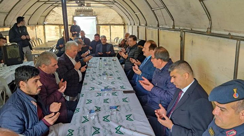 İl Müftüsü Yığman Orman Bölge Müdürü Yalçın’a Taziye Ziyaretinde Bulundu