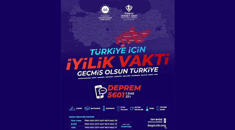 TÜRKİYE İÇİN İYİLİK VAKTİ